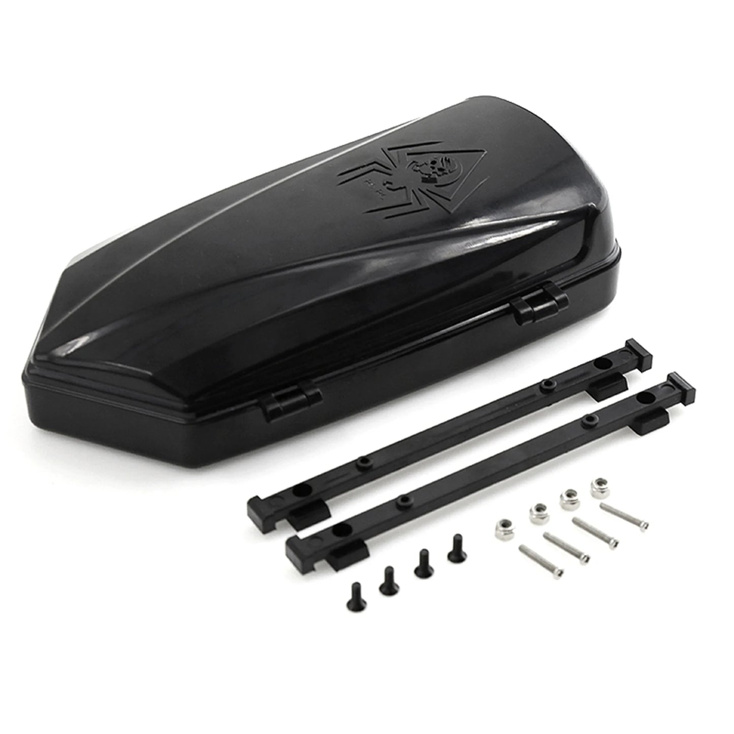 Rc Climbing Car 1/10 1/8 Modification Abs Roof Luggage For Trx4 Trx6 G63 Ykong Vp Vs4 Axial Scx10 Luggage Rack R43(Red）
