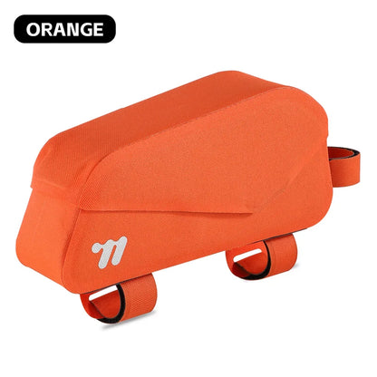 WEST BIKING Magnetic Top Tube Bag Waterproof Frame Bag w/ Bolts & Straps