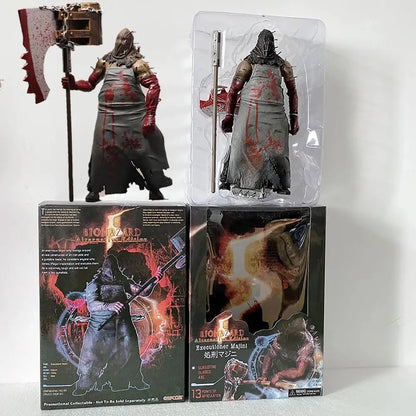 NECA Resident Evil Chris Redfield Hunk Zombie Majini Executioner Figure Set