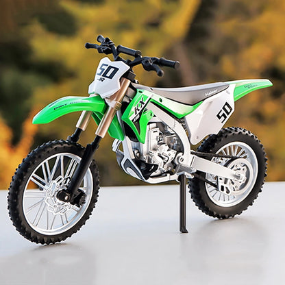 1:12 Kawasaki KX450 Motorcycle Model Diecast Toy Bike Alloy Motocross