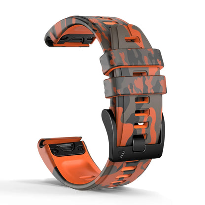 Silicone Strap for Garmin Fenix 7X 8 6X 5X 26mm 22mm Watch Band