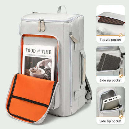 Large Capacity Gym Bag for Travel Backpack Wet Dry Separation Shoulder Bags Outdoor Sports Backpacks for Yoga Fitness Training