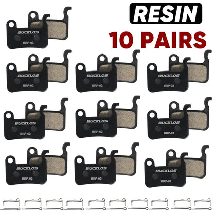 Resin Disc Brake Pads BUCKLOS for Shimano A01S M07 M535 MTB Road Bike