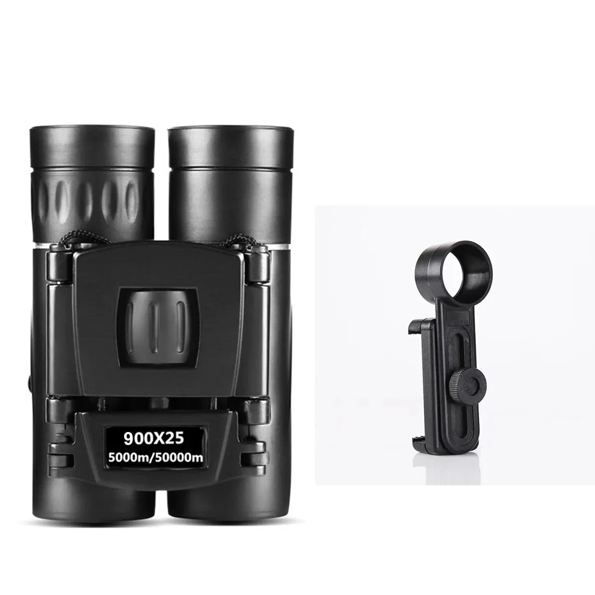 900x25 HD Binoculars FMC BAK4 Optics Portable Long Range Hunting Hiking