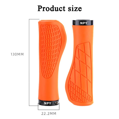 Bike Handlebar Cover Grips Double Lock-On MTB Bicycle Handlebar Cuffs
