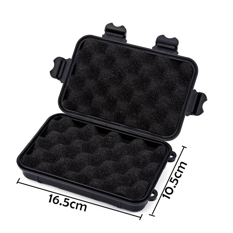 Sealed Survival Box Waterproof Plastic Outdoor Camping Storage Container S/L/XXL