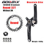 GOLDIX MTB Crankset 104BCD with Narrow Wide Chainring Round or Oval Options - EXPROTAS