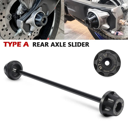 For  Front Rear Axle Crash Sliders for Yamaha MT-07 FZ-07 XSR700 2014-2024