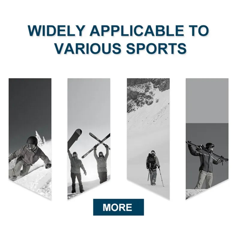 Ski Gloves Winter Waterproof Thermal Warm Touchscreen Cycling Mittens