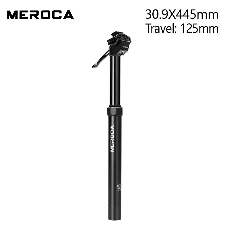 27.2/30.9/31.6mm Dropper Seatpost MEROCA Hydraulic MTB Road Bike Seat Post