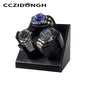 Utomatic Watch Box Winder for Mechanical Watches Desktop Storage 20x19cm