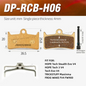 JSHOUBIKE Hydraulic Disc Brake Pads for Hope Tech 3 V4 Stealth Evo V4 Maxima