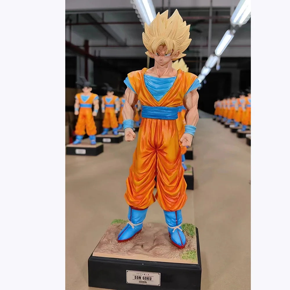 Anime Dragon Ball Z Ultra Instinct Goku Figure 34cm PVC Action Statue Collectible Gift