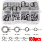 Stainless Steel Flat Washers M2 M2.5 M3 M4 M5 M6 M8 M10 for Home Repairs