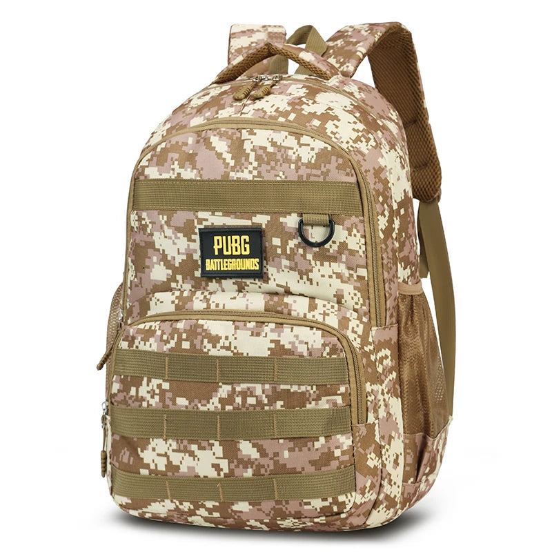 Large Capacity Tactical Backpack Camouflage Hiking Rucksack Outdoor Bag
