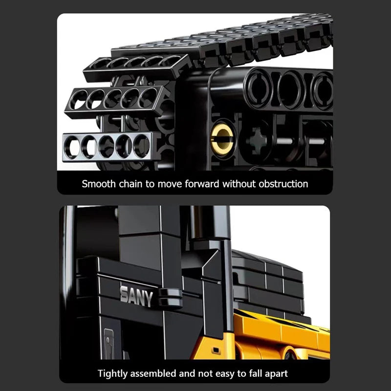 SEMBO Excavator Building Blocks 1022pcs City Construction Vehicle MOC Model Toy Gift