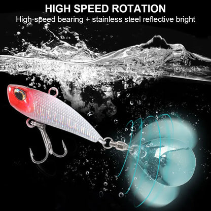 WALK FISH Metal VIB Spinner Lure 7g–21g Tail Vibration Trolling Bait