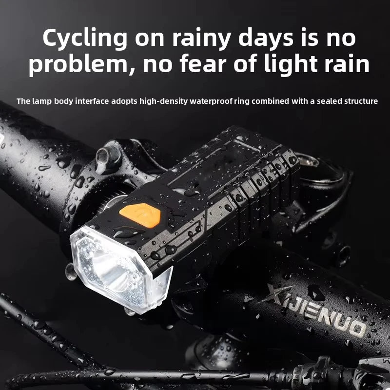 Bike Light 400Lumen LED Rechargeable Front Headlight for MTB Road Cycling