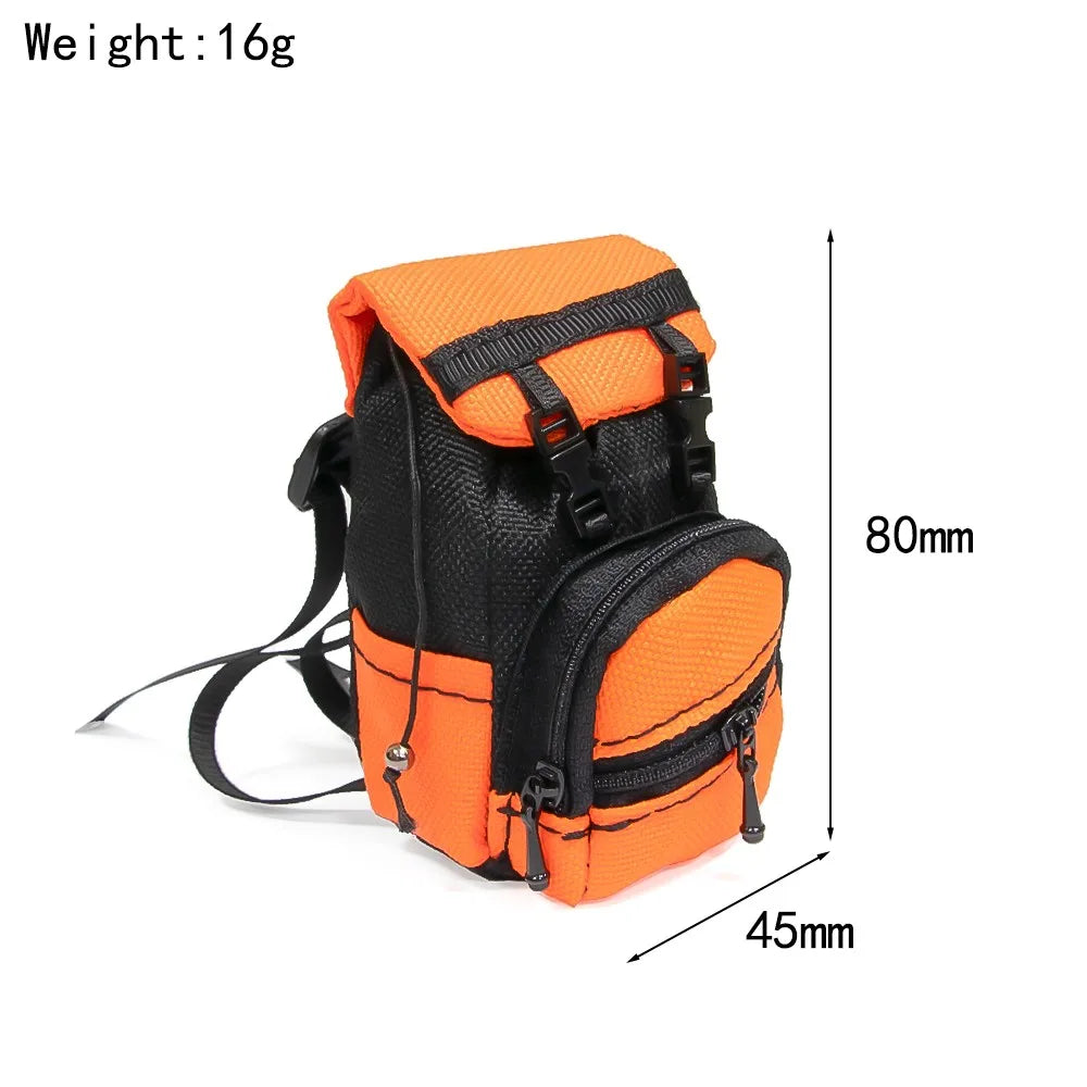 Luggage Bag for 1/10 RC Crawler Car Simulation Backpack Decoration