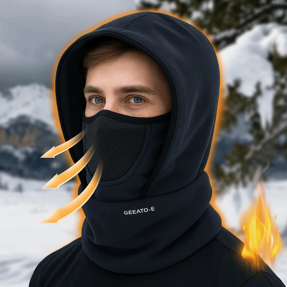 Fleece Balaclava Winter Thermal Windproof Cycling Ski Face Mask Hat Neck
