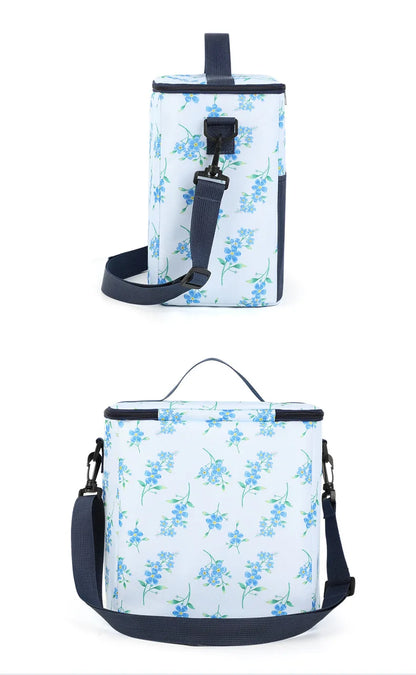 Aluminum Foil Insulated Lunch Bag Bento Pack for Meal and Ice Storage