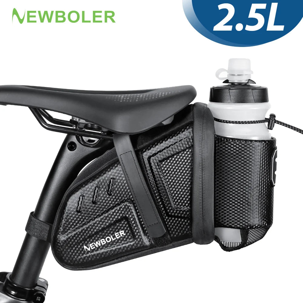 Bicycle Saddle Bag Waterproof Rear Bike Storage Bottle Holder Pannier