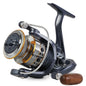 Spinning Fishing Reel 12kg Drag Billings Metal Spool Left Right Handle Saltwater
