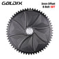 Narrow Wide Chainring 3mm Offset Goldix Direct Mount for 8Bolt Crankset