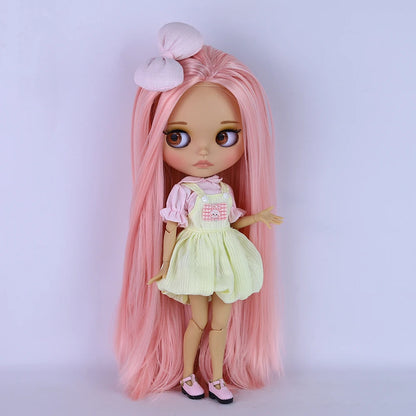 Icy Dbs Blyth Doll 1/6 Joint Body Brown Skin 30cm BJD Toy