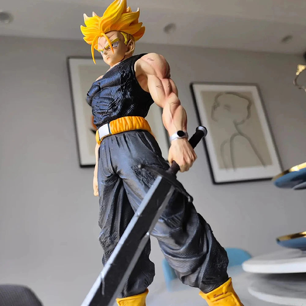 21cm Dragon Ball Future Trunks Figure Super Saiyan PVC Action Statue Model Gift