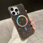 Diamond MagSafe Case for iPhone 11-17 Air Pro Max Plus Electroplate Cover