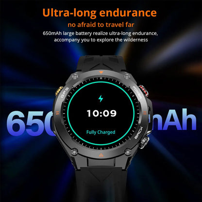 2024 COLMI V75 GPS Smart Watch 1.45" Ultra HD Display Built-in GPS & Compass Make/Receive Phone Calls Smartwatch 650mAh Battery-EXPROTAS