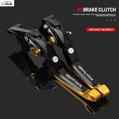 5D CNC Aluminum Foldable Motorcycle Brakes Levers Set for Himalayan 450 2023