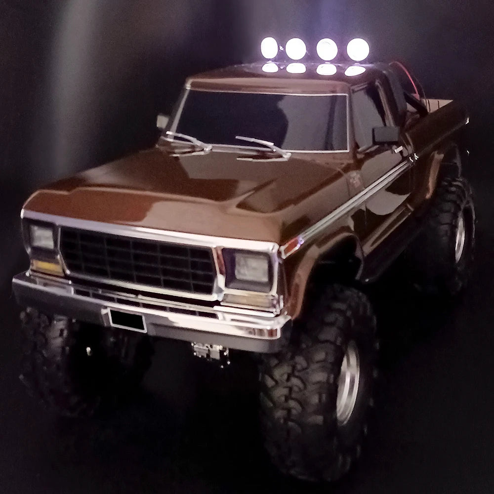 LED Roof Light Spotlight for 1/10 RC Crawler Axial SCX10 TRX4 D90 D110