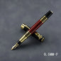 1-100Pcs Retro Metal Fountain Pen Replaceable Ink Elegant Writing Supplies