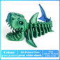 3D Printed Tyrannosaurus Rex Dinosaur Model Jointed Movable Realistic Decor