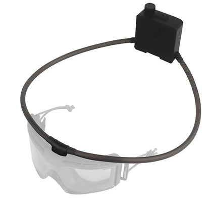 Tactical Anti-Fog Goggles with Defogging Fan for Airsoft Shooting Skiing