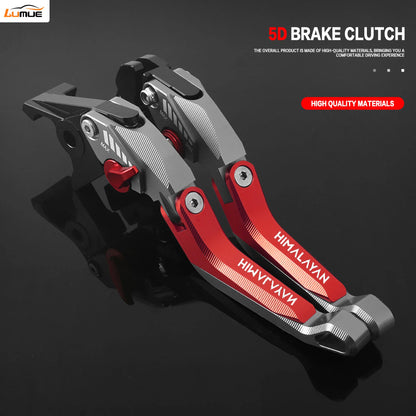5D CNC Aluminum Foldable Motorcycle Brakes Levers Set for Himalayan 450 2023