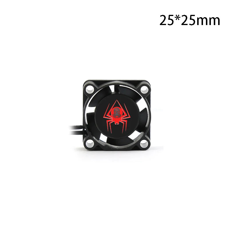 25/30/40/50mm RC Cooling Fan 5-12V for ESC Motor Heat Sink Futaba Plug 16380RPM