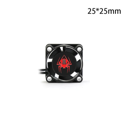 25/30/40/50mm RC Cooling Fan 5-12V for ESC Motor Heat Sink Futaba Plug 16380RPM