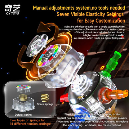 Qiyi Smart 3x3 Speed Cube Magnetic Stickerless Puzzle AI Fidget Toy