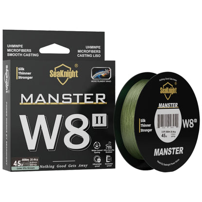 500M SeaKnight W8 II Braided Fishing Line 27LB Saltwater Coated