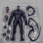Venom The Last Dance: Venom Anime Action Figure Venom Horse Change Face Statue Model Toys Collectible Christmas Halloween Gifts-EXPROTAS