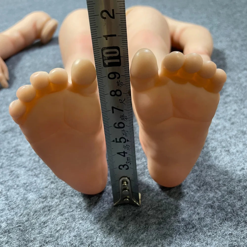 24-25" Reborn Doll Kit Sandie Painted 3D Skin Veins DIY Large Baby Art Parts