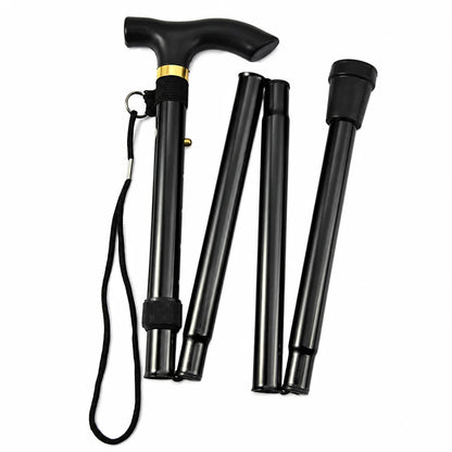 Trekking Pole Lightweight Telescopic Folding Walking Stick for Hiking
