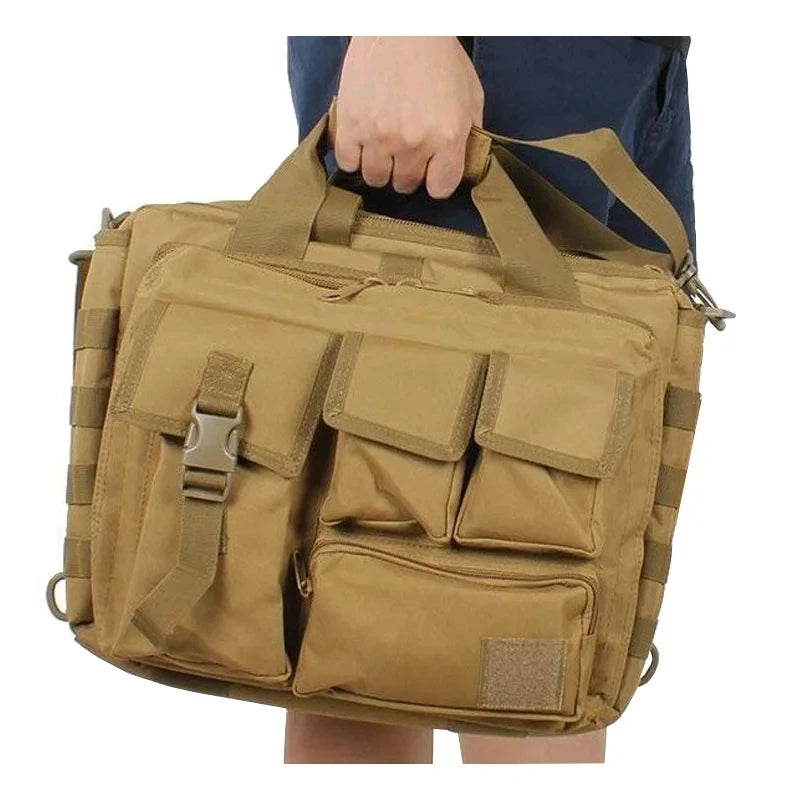 Outdoor Nylon Messenger Shoulder Bag for Laptop Climbing Travel