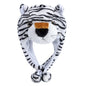 Unisex Funny Bulls Head 3D Animal Decorative Hat Winter Cap for Adults