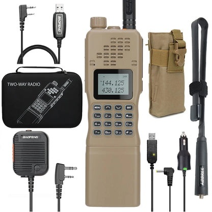 Baofeng AR-152 15W Walkie Talkie Powerful CB Two way Radio 12000mAh Battery Tactial Long Range AN PRC-152 Dual Band Transceiver-EXPROTAS