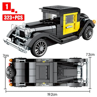 Car Series Building Blocks Model Sets Sports Racing Speed Champion DIY Educational Bricks Toys Boys Kids Adult Christmas Gifts-EXPROTAS