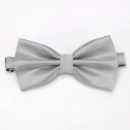 Bow Tie Solid Color Adjustable Wedding Party Ties for Men Women